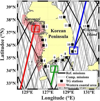 Determination of Long-Term (1993–2019) Sea Level Rise Trends Around the Korean Peninsula Using Ocean Tide-Corrected, Multi-Mission Satellite Altimetry Data